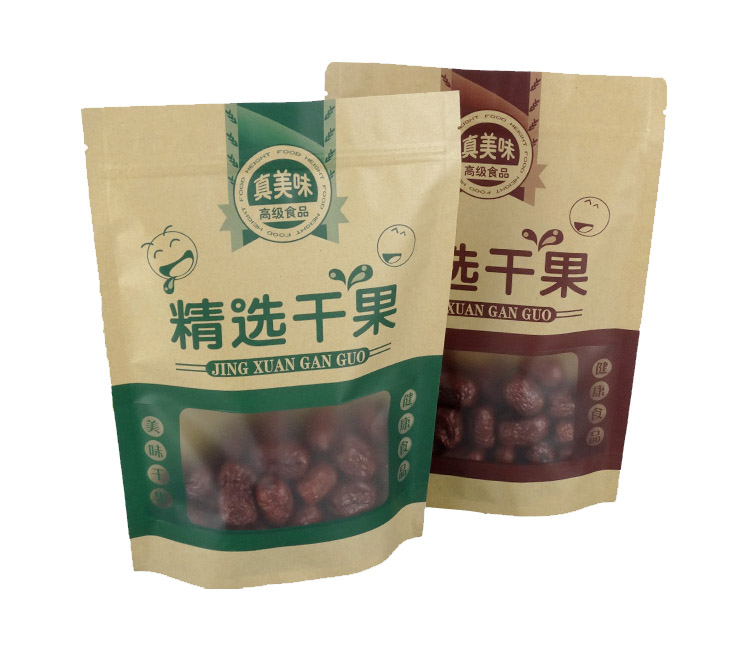 開窗牛皮紙袋—干果開窗牛皮紙袋