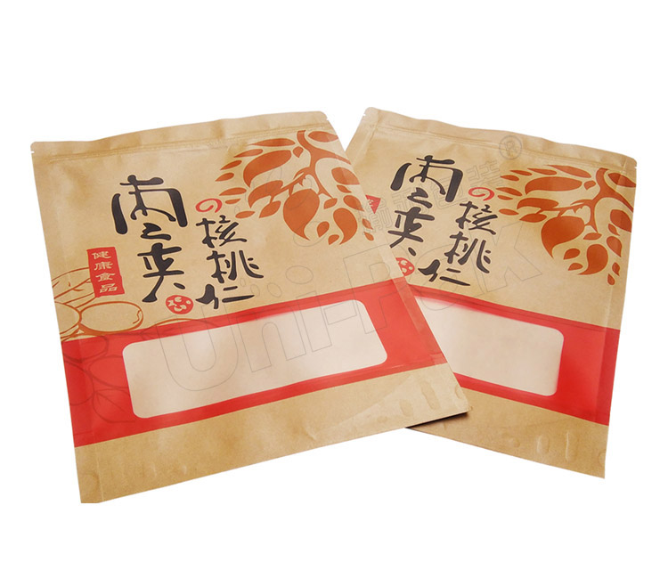 開窗牛皮紙袋—棗夾核桃開窗袋